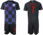 Wholesale Cheap Croatia #7 Rakitic Away Soccer Country Jersey