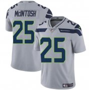 Cheap Men's Seattle Seahawks #25 Kenny McIntosh Gray Vapor Limited Football Stitched Jersey