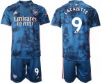 Wholesale Cheap Men 2021 Arsenal away 9 soccer jerseys