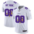 Wholesale Cheap Nike Minnesota Vikings Customized White Team Big Logo Vapor Untouchable Limited Jersey