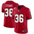 Wholesale Cheap Tampa Bay Buccaneers #36 M.J. Stewart Men's Nike Red Vapor Limited Jersey