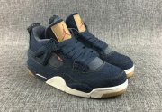 Wholesale Cheap Air Jordan 4 Retro Denim Blue/White-Tan