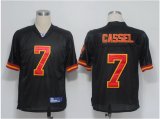 Wholesale Cheap Chiefs #7 Matt Cassel Black Stitched NFL Jersey