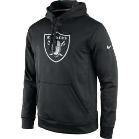 Wholesale Cheap Men\'s Las Vegas Raiders Nike Black Practice Performance Pullover Hoodie