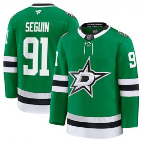 Men\'s Dallas Stars #91 Tyler Seguin Green 2024-25 Home Stitched Hockey Jersey