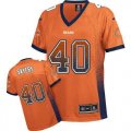 Wholesale Cheap Nike Bears #40 Gale Sayers Orange Alternate Women's Stitched NFL Elite Drift Fashion Jersey