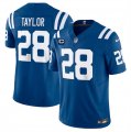 Cheap Men's Indianapolis Colts #28 Jonathan Taylor Blue 2024 F.U.S.E. With 2-Star C Patch Vapor Limited Stitched Football Jersey