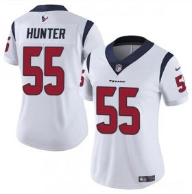 Cheap Women\'s Houston Texans #55 Danielle Hunter White Vapor Untouchable Limited Stitched Jersey