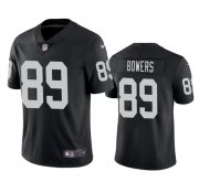 Cheap Youth Las Vegas Raiders #89 Brock Bowers Black 2024 Draft Vapor Football Stitched Jersey