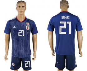 Wholesale Cheap Japan #21 Sakai Home Soccer Country Jersey