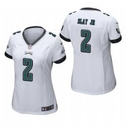 Wholesale Cheap Women's Philadelphia Eagles #2 Darius Slay Jr. White Game Nike Jersey