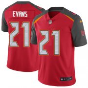 Wholesale Cheap Nike Buccaneers #21 Justin Evans Red Team Color Men's Stitched NFL Vapor Untouchable Limited Jersey