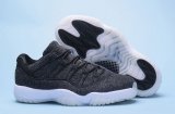 Wholesale Cheap Air Jordan 11 Low Wool Dark grey/White