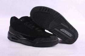 Wholesale Cheap Air Jordan 3 Retro Shoes Black