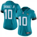 Wholesale Cheap Nike Jaguars #10 Laviska Shenault Jr. Teal Green Alternate Women's Stitched NFL Vapor Untouchable Limited Jersey