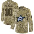 Wholesale Cheap Adidas Stars #10 Martin Hanzal Camo Authentic Stitched NHL Jersey