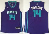 Wholesale Cheap Charlotte Hornets #14 Michael Kidd-Gilchrist Revolution 30 Swingman 2015 New Purple Jersey