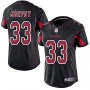 Wholesale Cheap Nike Cardinals #33 Byron Murphy Black Women's Stitched NFL Limited Rush Jersey