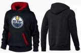 Wholesale Cheap Edmonton Oilers Pullover Hoodie Black & Red