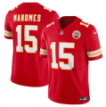 Wholesale Cheap Men's Kansas City Chiefs #15 Patrick Mahomes Red 2023 F.U.S.E. Vapor Untouchable Limited Stitched Jersey