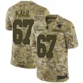 Wholesale Cheap Nike Panthers #67 Ryan Kalil Camo Men's Stitched NFL Limited 2018 Salute To Service Jersey