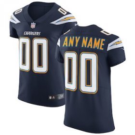 Wholesale Cheap Men\'s Los Angeles Chargers Navy Vapor Untouchable Custom Elite NFL Stitched Jersey