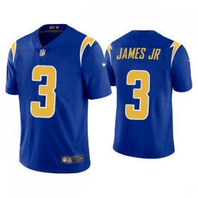 Wholesale Cheap Men\'s Los Angeles Chargers #3 Derwin James Jr. Royal Vapor Untouchable Limited Stitched Jersey