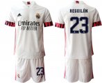 Wholesale Cheap Men 2020-2021 club Real Madrid home 23 white Soccer Jerseys1