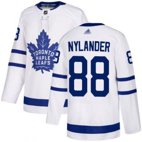 Wholesale Cheap Adidas Maple Leafs #88 William Nylander White Road Authentic Stitched NHL Jersey