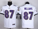 Wholesale Cheap Nike Ravens #87 Maxx Williams White Youth Stitched NFL New Elite Jersey