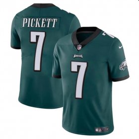 Cheap Men\'s Philadelphia Eagles #7 Kenny Pickett Green Vapor Untouchable Limited Football Stitched Jersey