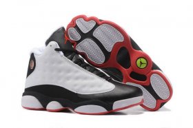 Wholesale Cheap Air jordan 13 Retro Shoes White/Black