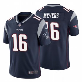 Wholesale Cheap Men\'s New England Patriots #16 Jakobi Meyers Vapor Untouchable Limited Navy Jersey