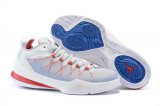 Wholesale Cheap Jordan CP3 VIII Shoes White/red-blue