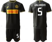 Wholesale Cheap Inter Milan #5 Gagliardini Third Soccer Club Jersey