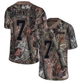 Wholesale Cheap Nike Redskins #7 Dwayne Haskins Jr Camo Men\'s Stitched NFL Limited Rush Realtree Jersey