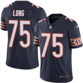 Wholesale Cheap Nike Bears #75 Kyle Long Navy Blue Team Color Men\'s Stitched NFL Vapor Untouchable Limited Jersey