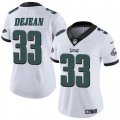 Cheap Women's Philadelphia Eagles #33 Cooper DeJean White 2024 Draft Vapor Untouchable Limited Football Stitched Jersey(Run Small)