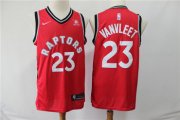 Wholesale Cheap Raptors 23 Fred Vanvleet Red Nike Swingman Jersey