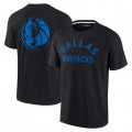 Cheap Men's Dallas Mavericks Black Elements Super Soft Short Sleeve T-Shirt