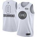 Wholesale Cheap Nike Pistons #0 Andre Drummond White NBA Jordan Swingman 2018 All-Star Game Jersey