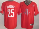 Wholesale Cheap Houston Rockets #25 Chandler Parsons Revolution 30 Swingman 2013 Christmas Day Red Jersey