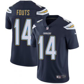 Wholesale Cheap Nike Chargers #14 Dan Fouts Navy Blue Team Color Men\'s Stitched NFL Vapor Untouchable Limited Jersey