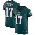 Wholesale Cheap Nike Eagles #17 Alshon Jeffery Midnight Green Team Color Men's Stitched NFL Vapor Untouchable Elite Jersey