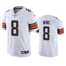 Cheap Men\'s Cleveland Browns #8 Kellen Mond White Vapor Untouchable Limited Stitched Jersey