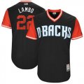 Wholesale Cheap Diamondbacks #22 Jake Lamb Black 