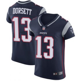 Wholesale Cheap Nike Patriots #13 Phillip Dorsett Navy Blue Team Color Men\'s Stitched NFL Vapor Untouchable Elite Jersey