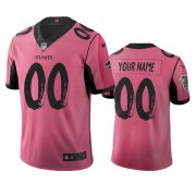 Wholesale Cheap Atlanta Falcons Custom Pink Vapor Limited City Edition NFL Jersey