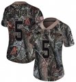 Wholesale Cheap Nike Lions #5 Matt Prater Camo Women's Stitched NFL Limited Rush Realtree Jersey