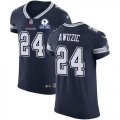 Wholesale Cheap Nike Cowboys #24 Chidobe Awuzie Navy Blue Team Color Men's Stitched With Established In 1960 Patch NFL Vapor Untouchable Elite Jersey